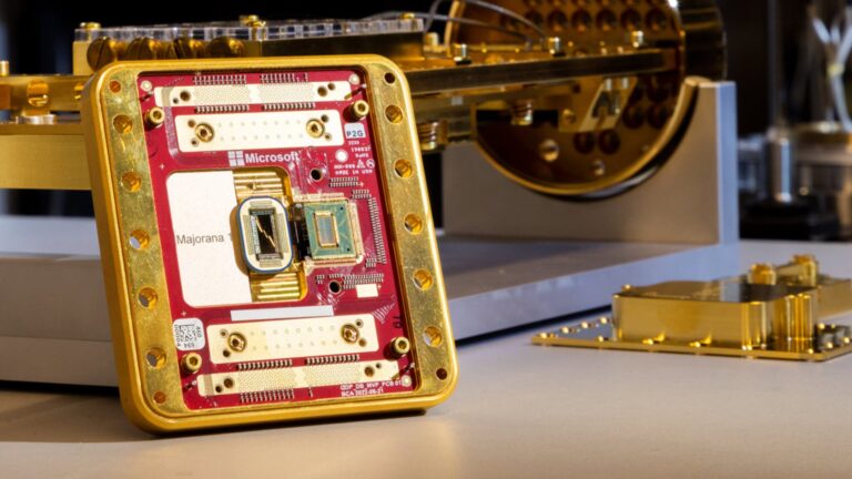 Majorana Quantenchip Quelle Microsoft