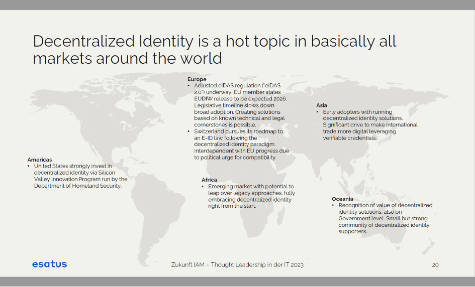 Decentralized Identity is a hot topic